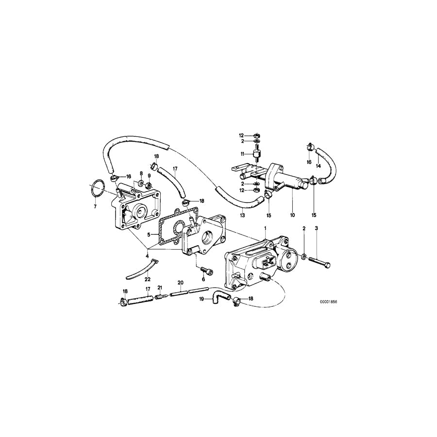 Genuine BMW 11531284257 E21 E28 Hose (Inc. 323i & 520i) | ML Performance US Car Parts