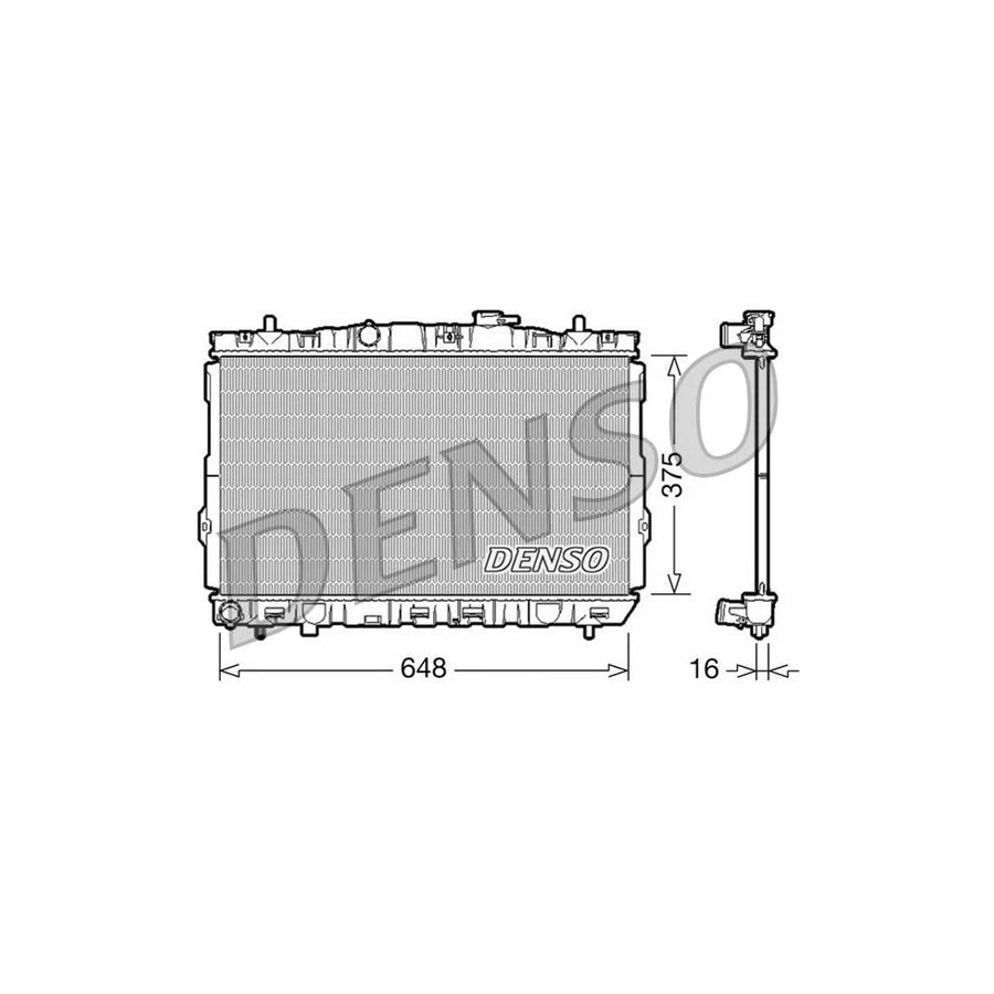 DENSO DRM41001 Engine Radiator