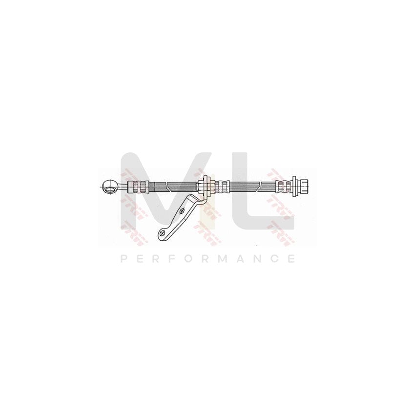 TRW PHD508 Brake Hose for HONDA CR-V I (RD) 455mm, M10x1 | ML Performance Car Parts