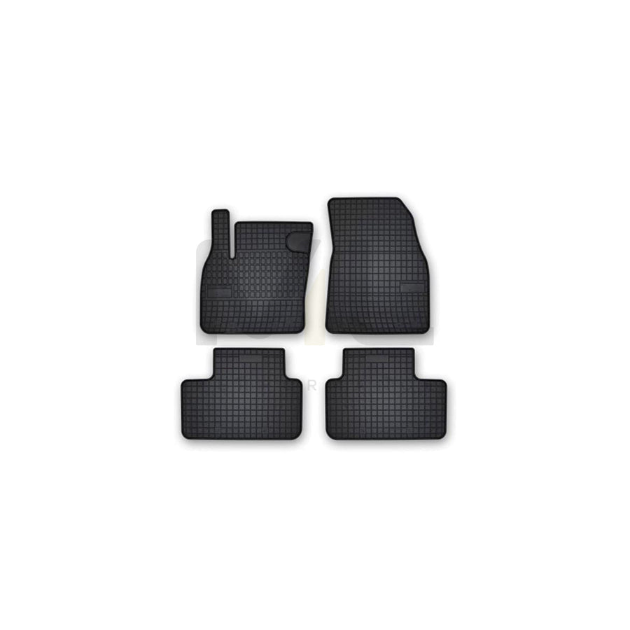 FROGUM Tailored 402454 Floor mat set for VOLVO XC40 (536) Elastomer, Front and Rear, Quantity: 4, Black, (LHD)