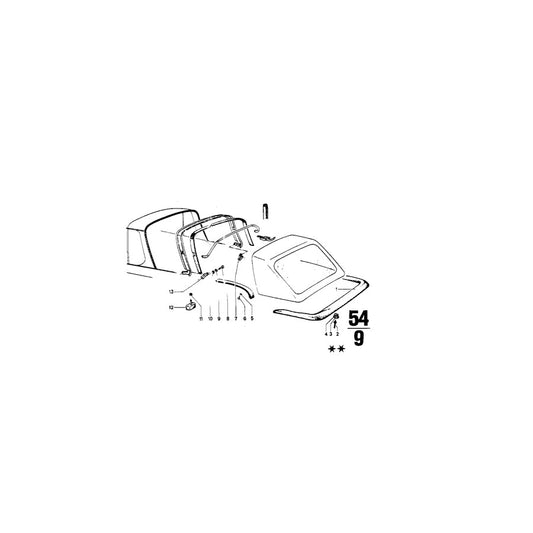 Genuine BMW 54311843418  Case (Inc.  & 2002) | ML Performance US Car Parts