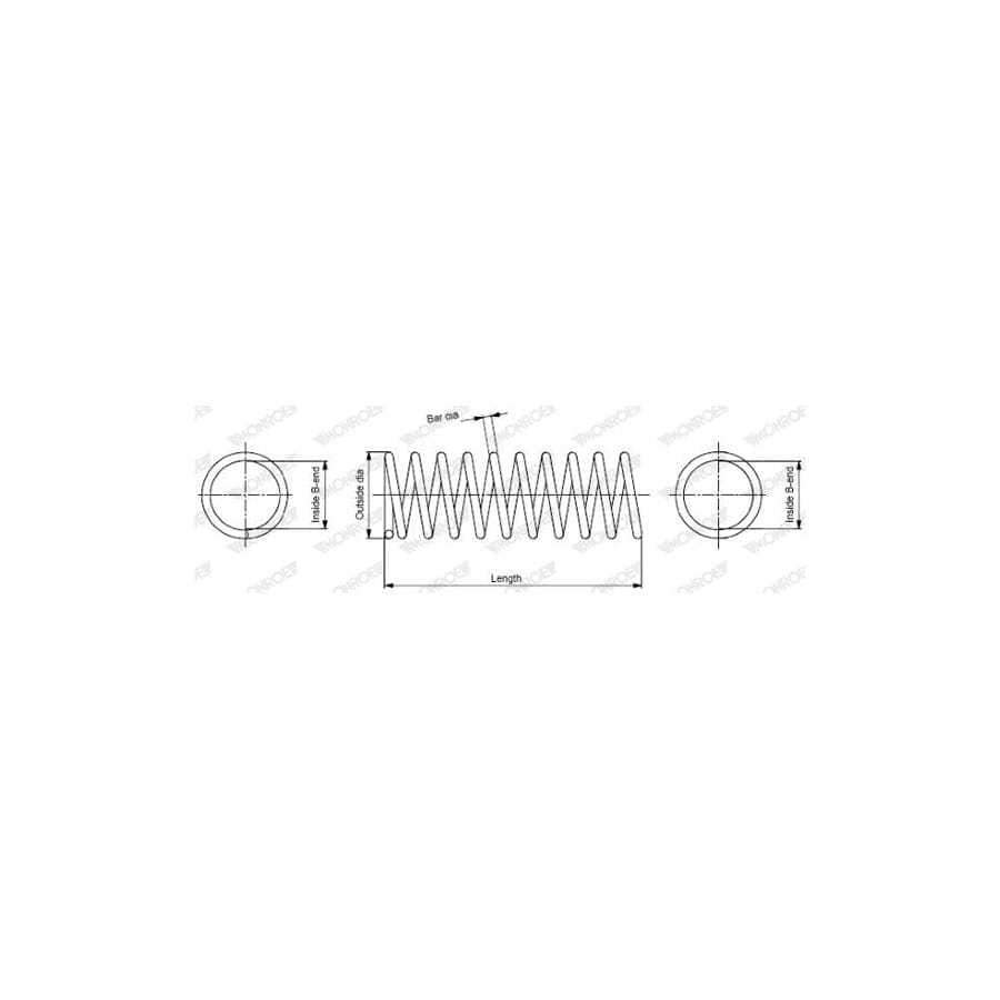 Monroe Sp3453 Coil Spring