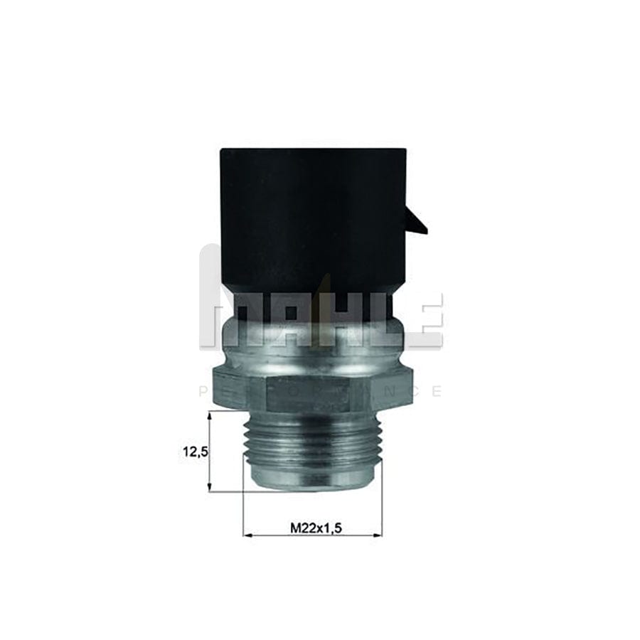 MAHLE ORIGINAL TX 40 75D Engine thermostat Opening Temperature: 75��C, with seal | ML Performance Car Parts
