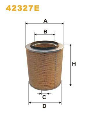 WIX Filters 42327E Air Filter