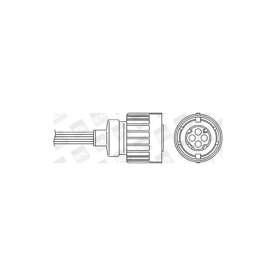 Beru Ozh002 Lambda Sensor