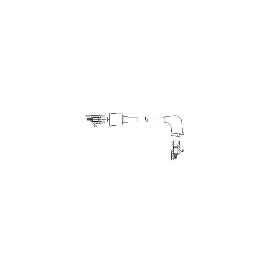 Bremi 6A30E56 Ignition Lead for Mazda 929 III Saloon (Hc)