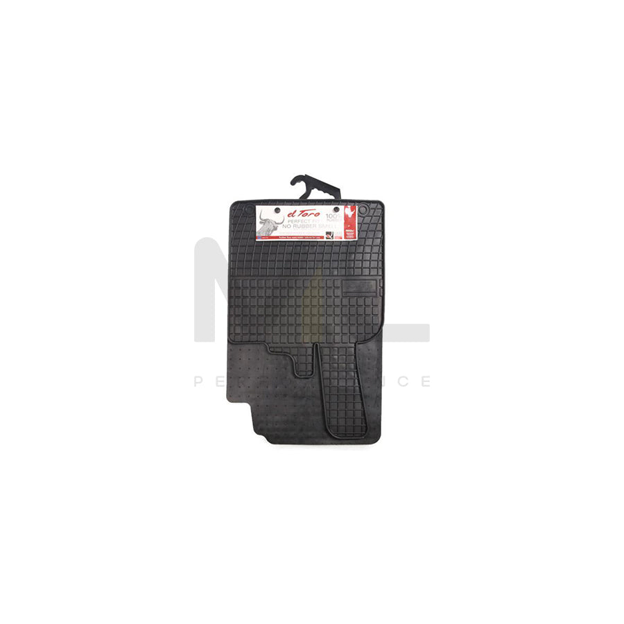 FROGUM Tailored 547358 Floor mat set for SMART FORTWO Elastomer, Front, Quantity: 2, Black, (LHD)