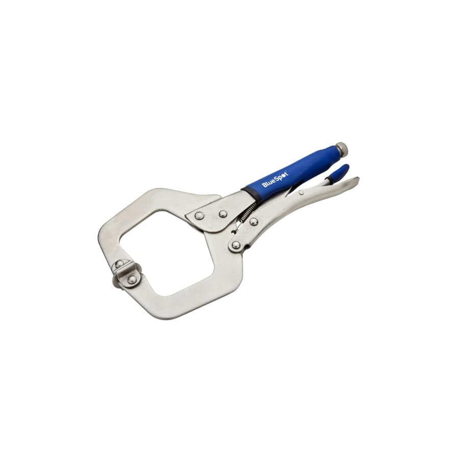 BlueSpot Tools B/S6531 Locking C-Clamp with Swivel Pads 280mm (11in)