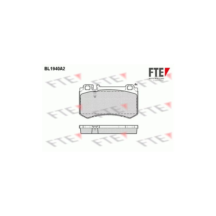 FTE 9010533 Brake Pad Set