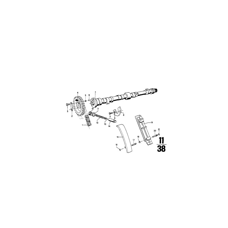 Genuine BMW 11311261613 Camshaft (Inc. 2002) | ML Performance UK Car Parts