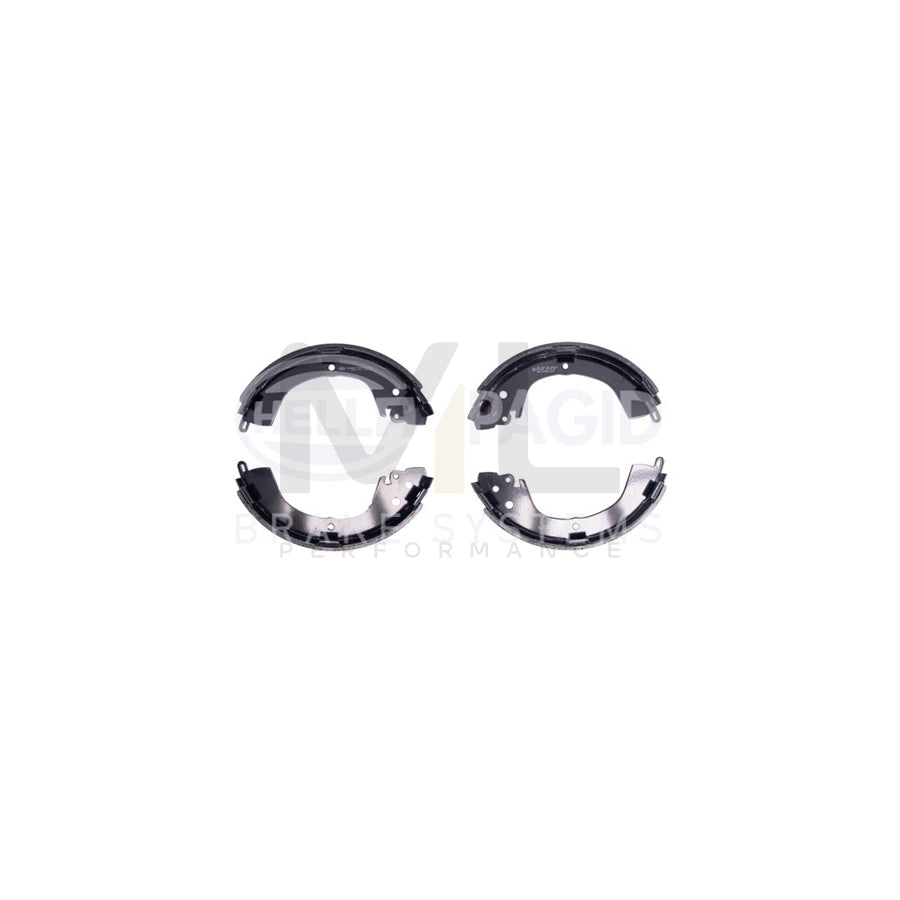 HELLA 8DB 355 002-151 Brake Shoe Set without handbrake lever