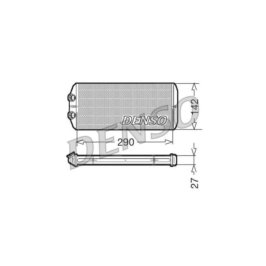 DENSO DRR07005 Heater Matrix