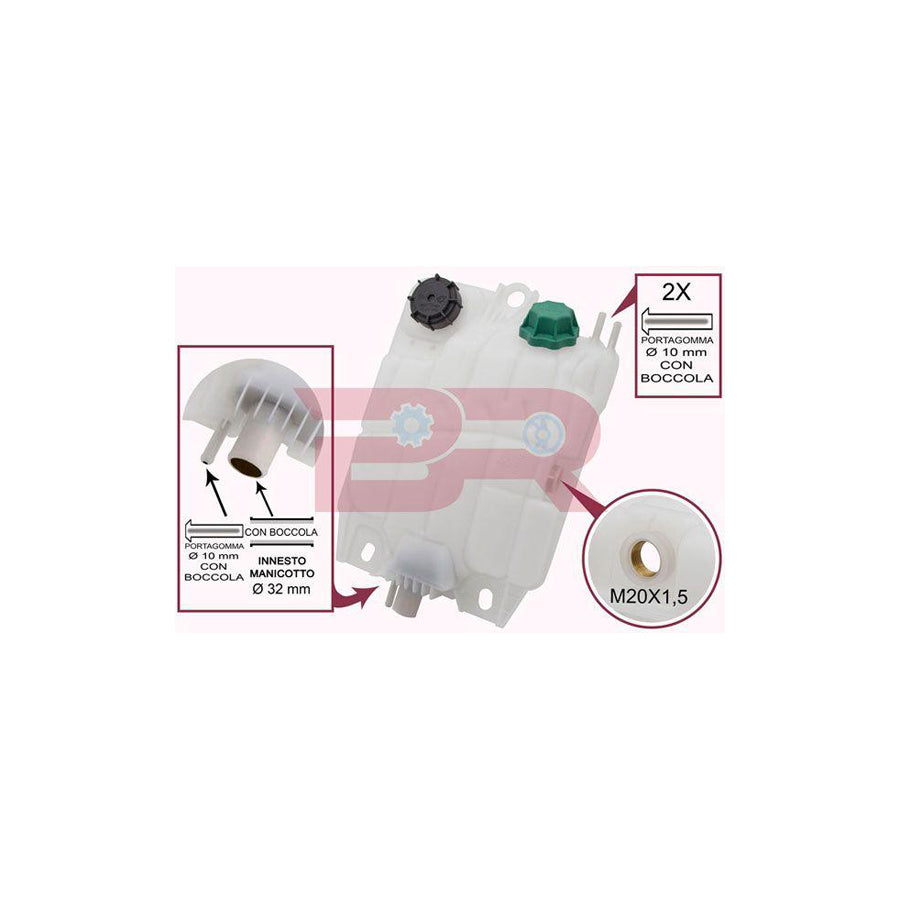 Botto Ricambi Brac8290 Coolant Expansion Tank
