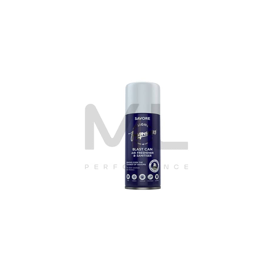 Designer Fragrances Blast Can Air Freshener & Sanitiser - Savore