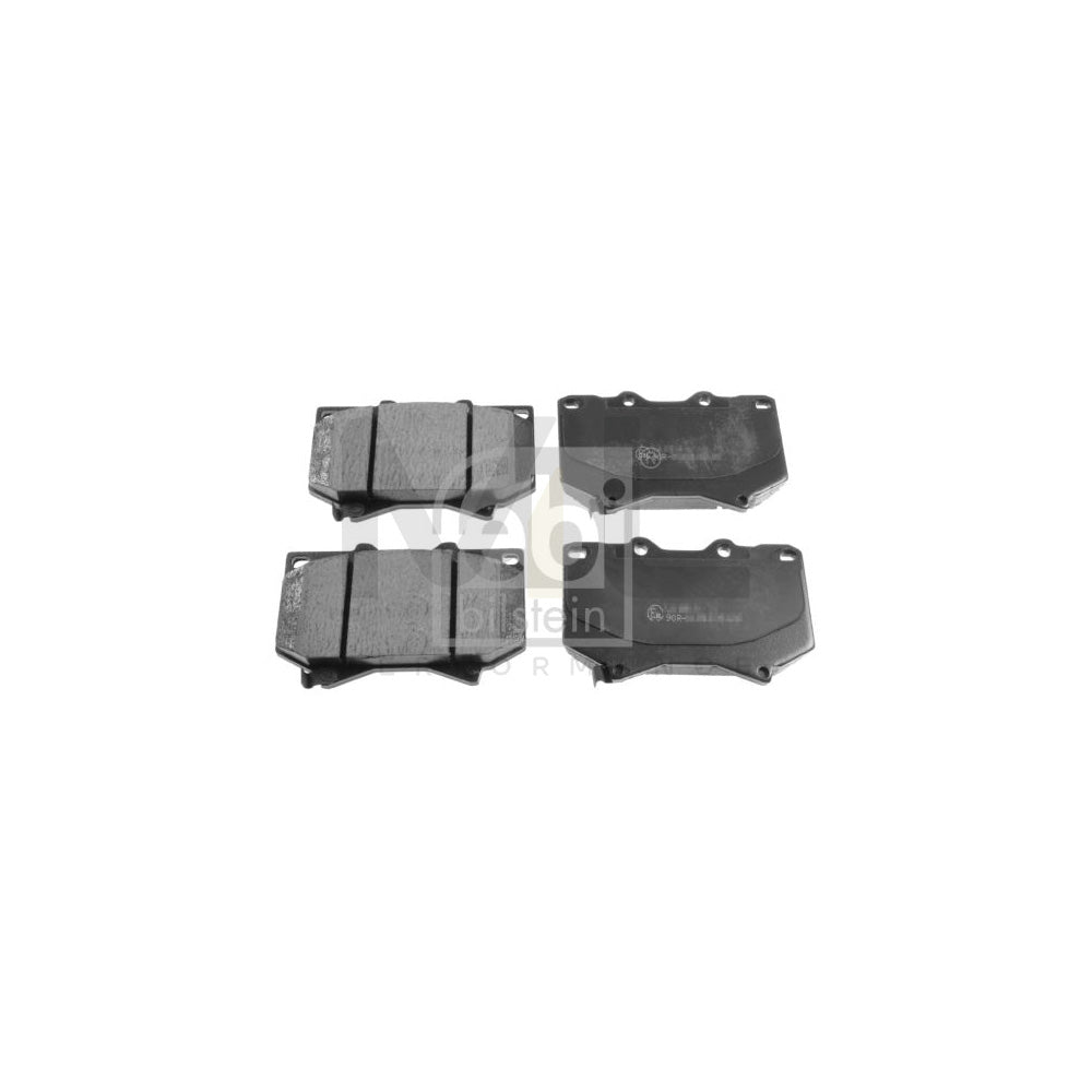 Febi Bilstein 170667 Brake Pad Set Front Axle, With Acoustic Wear Warning