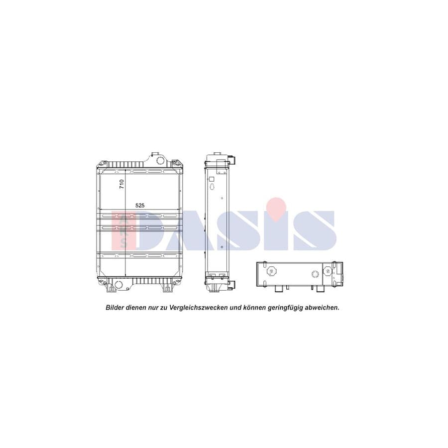 AKS Dasis 440552N Engine Radiator