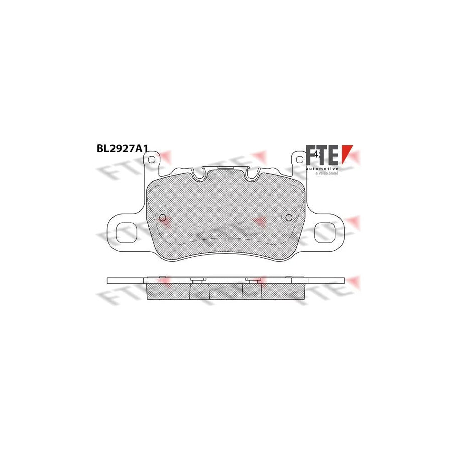 FTE Bl2927A1 Brake Pad Set