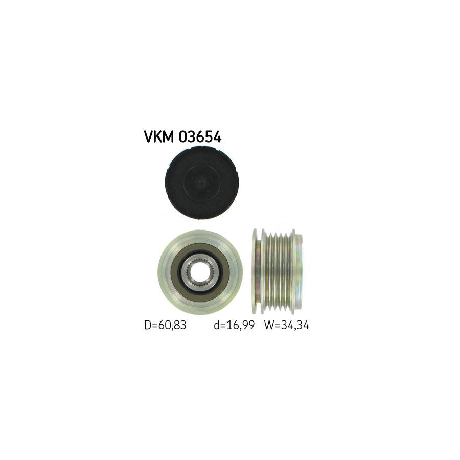 Skf Vkm 03654 Alternator Freewheel Clutch | ML Performance US Car Parts