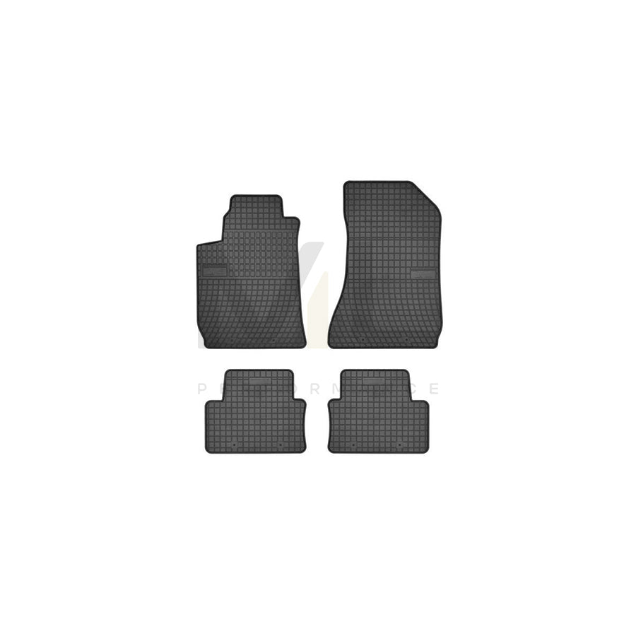 FROGUM Tailored 0706 Floor mat set for ALFA ROMEO 159 Elastomer, Front and Rear, Quantity: 4, Black, (LHD)
