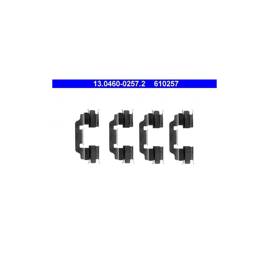 ATE 13.0460-0257.2 Accessory Kit, Disc Brake PaDS Suitable for Mercedes-Benz Vaneo (W414)