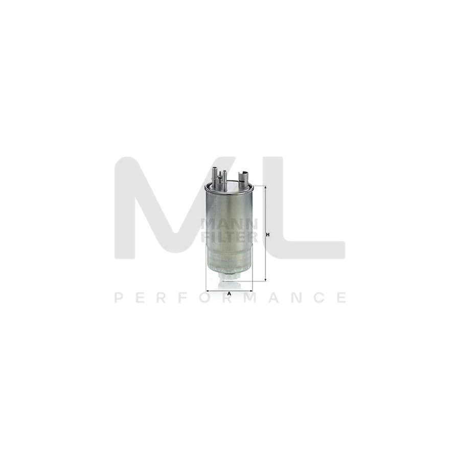 MANN-FILTER WK 853/24 Fuel filter In-Line Filter