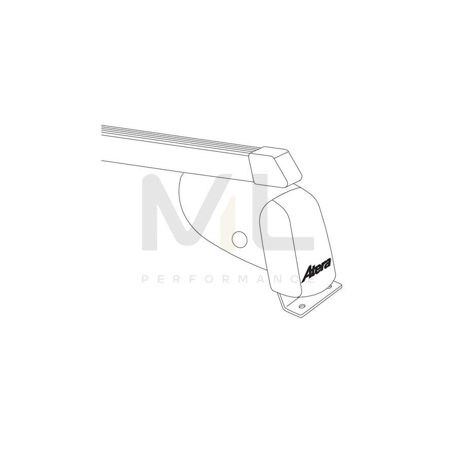 Atera Signo 044156 Roof bars for Honda CR-V III (RE) for cars without rails, 110 cm, 80 kg, Steel