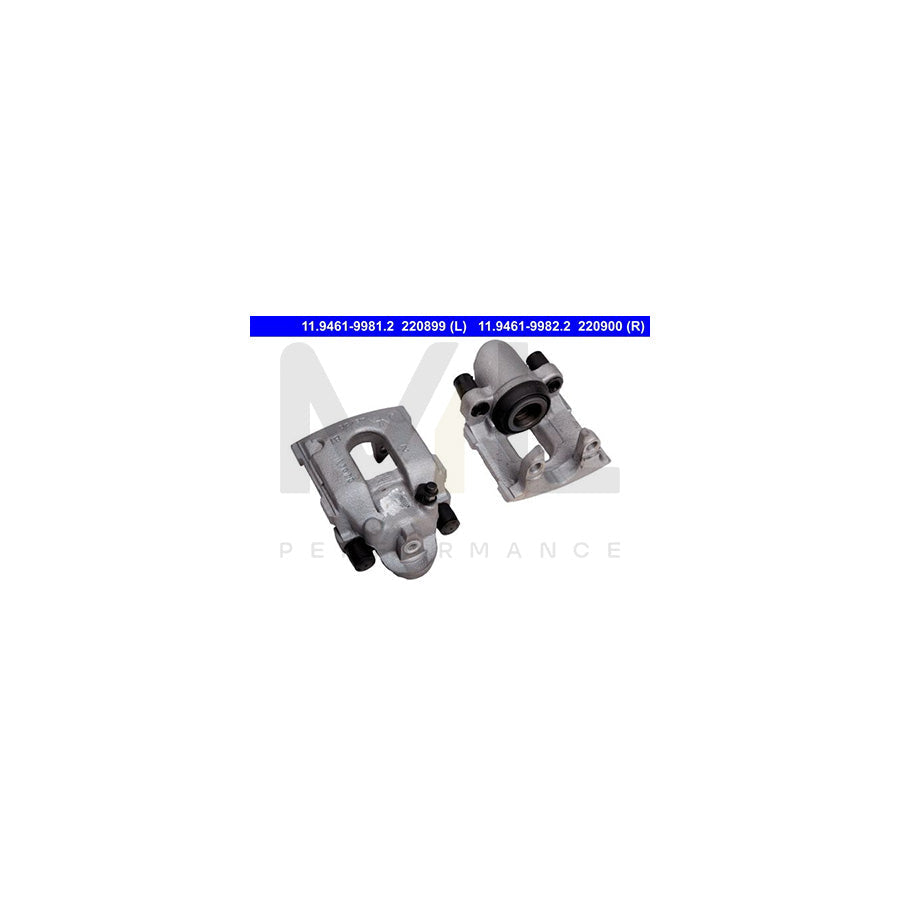 ATE 11.9461-9981.2 Brake Caliper for BMW 7 (E65, E66, E67) without holder