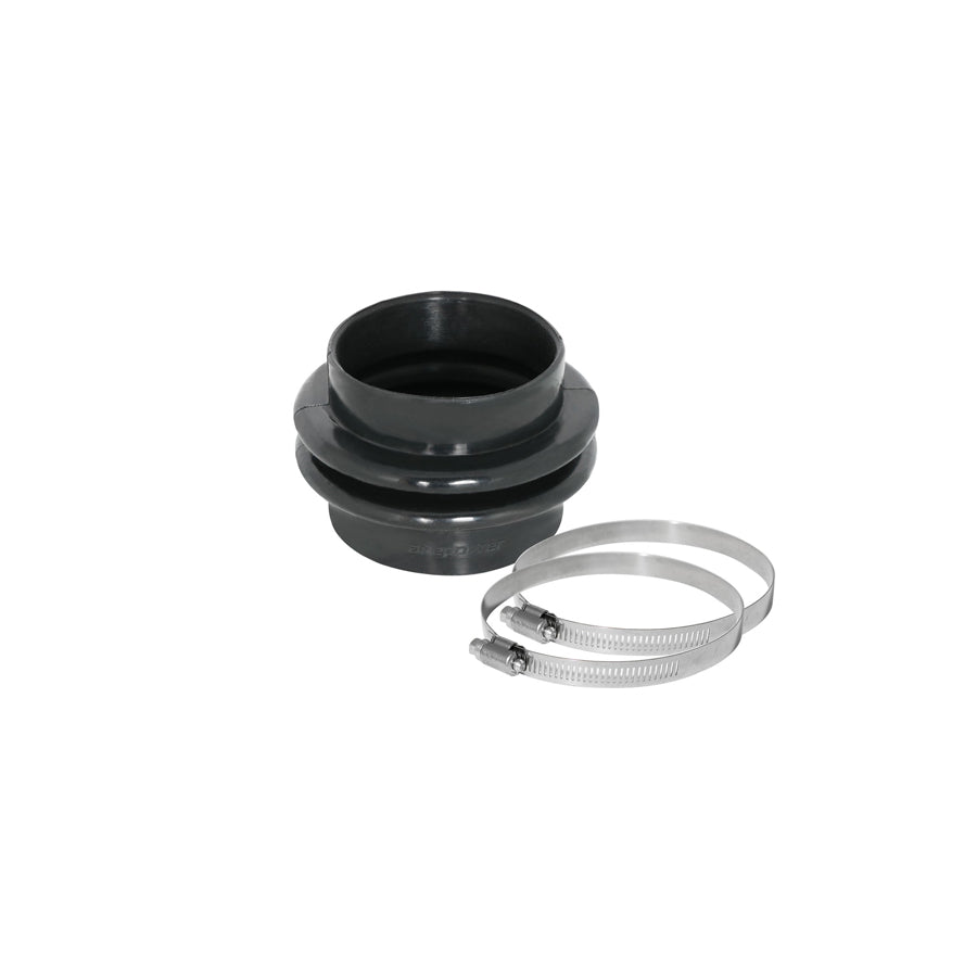 aFe 59-00038 (3-1/8 IN ID to 3 IN ID x 2-3/4 IN L) Straight Reducing Bellow-Coupler - Black Replacement Coupling Kit  | ML Performance US Car Parts