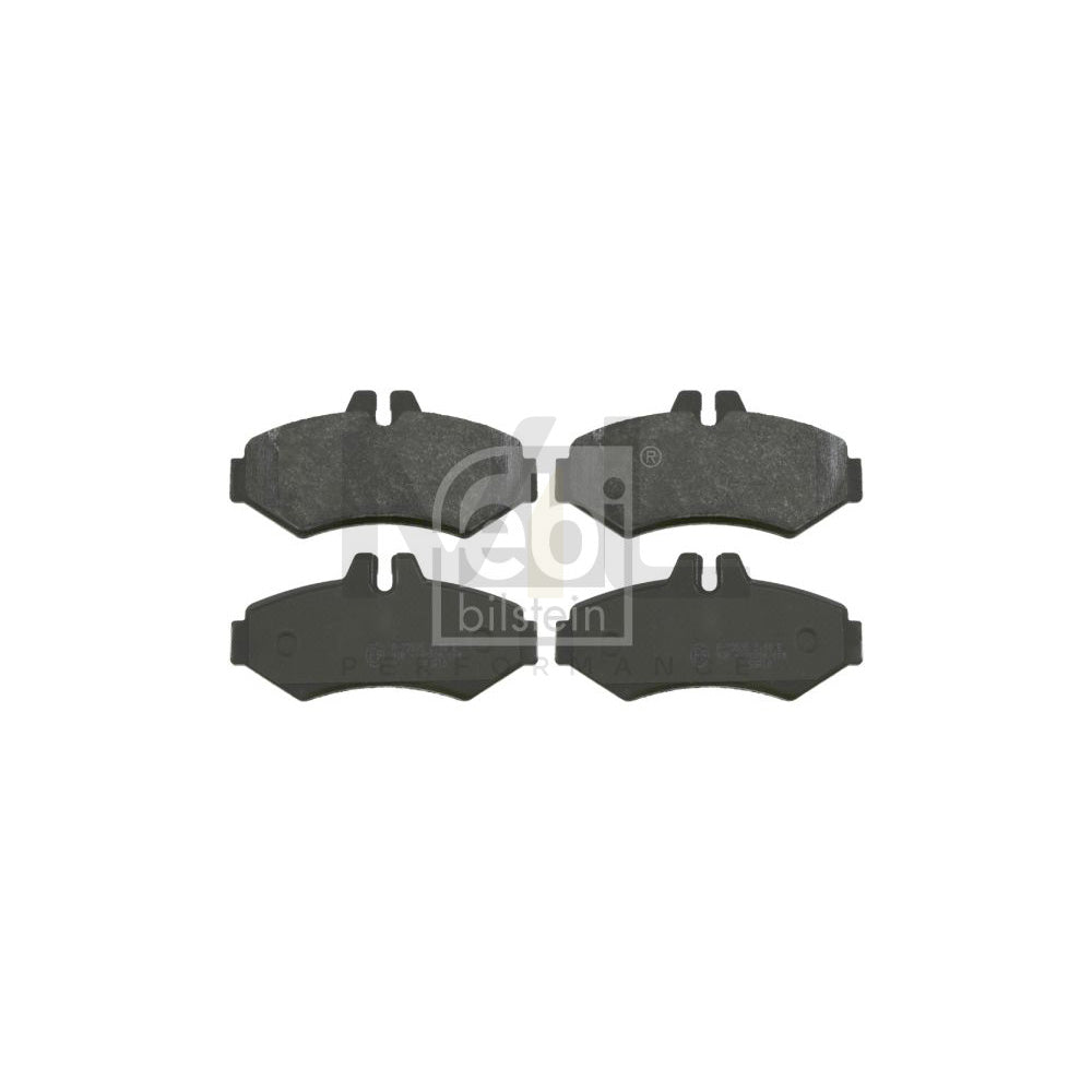 Febi Bilstein 16450 Brake Pad Set Rear Axle, Prepared For Wear Indicator