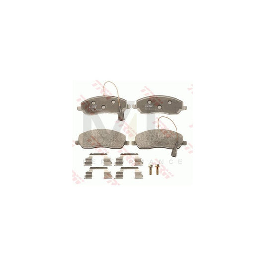 TRW Gdb1627 Brake Pad Set For Lancia Thesis (841) Incl. Wear Warning Contact, With Brake Caliper Screws, With Accessories | ML Performance Car Parts