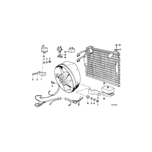 Genuine BMW 61311363171 E24 Relay (Inc. 628CSi, M6 & 630CS) | ML Performance US