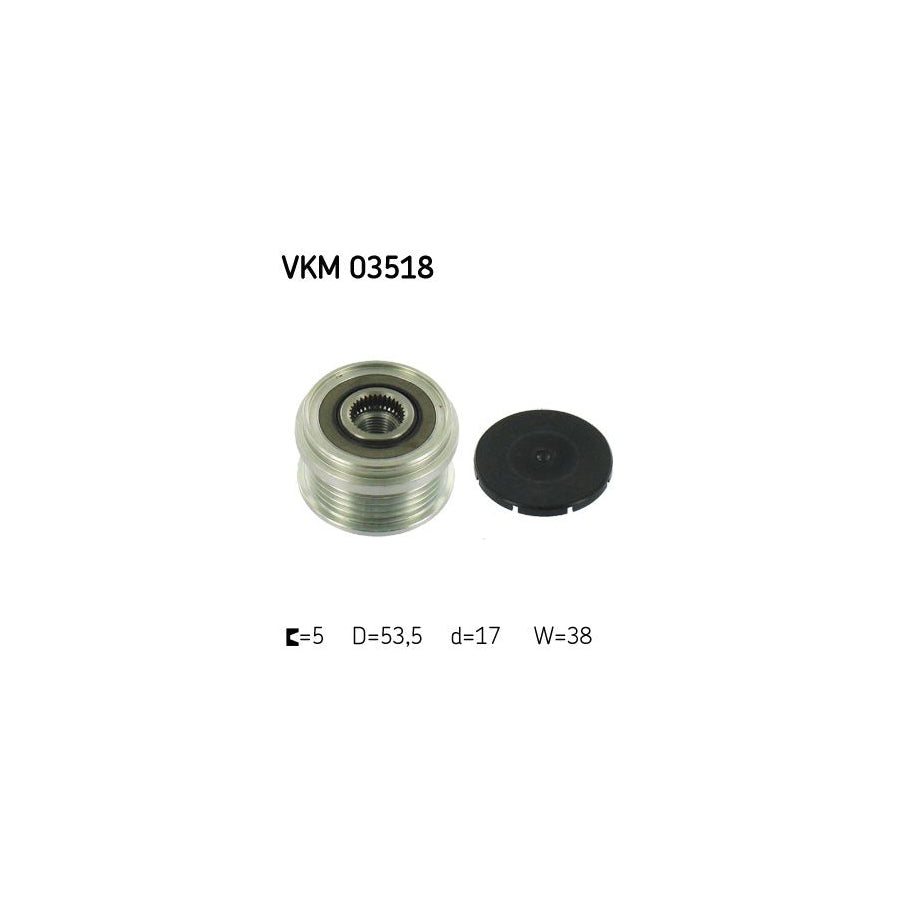 Skf Vkm 03518 Alternator Freewheel Clutch | ML Performance US Car Parts