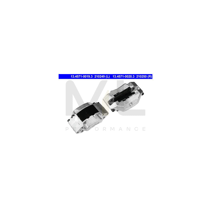 ATE 13.4571-0020.3 Brake Caliper with brake pads