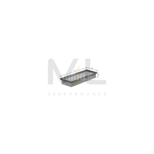 MAHLE ORIGINAL LX 495 Air Filter Filter Insert | ML Performance Car Parts