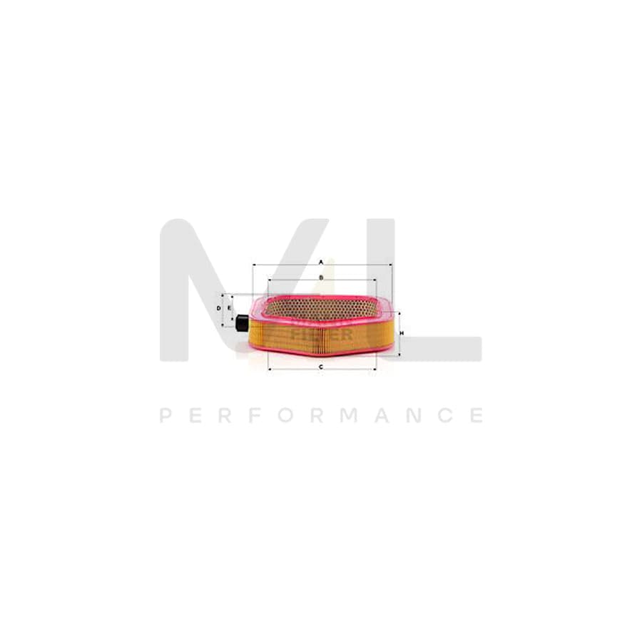 MANN-FILTER C 40 193 Air Filter Filter Insert