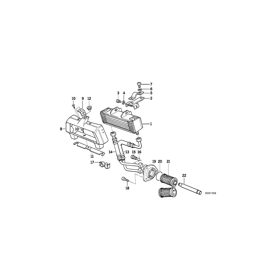 Genuine BMW 11421335389 Clamp (Inc. R 100 R) | ML Performance US Car Parts