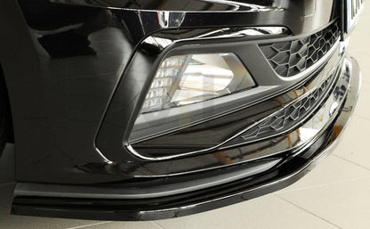 Rieger 00088167 VW Polo AW Front Splitter (Inc. Polo AW GTI) 9 | ML Performance UK Car Parts