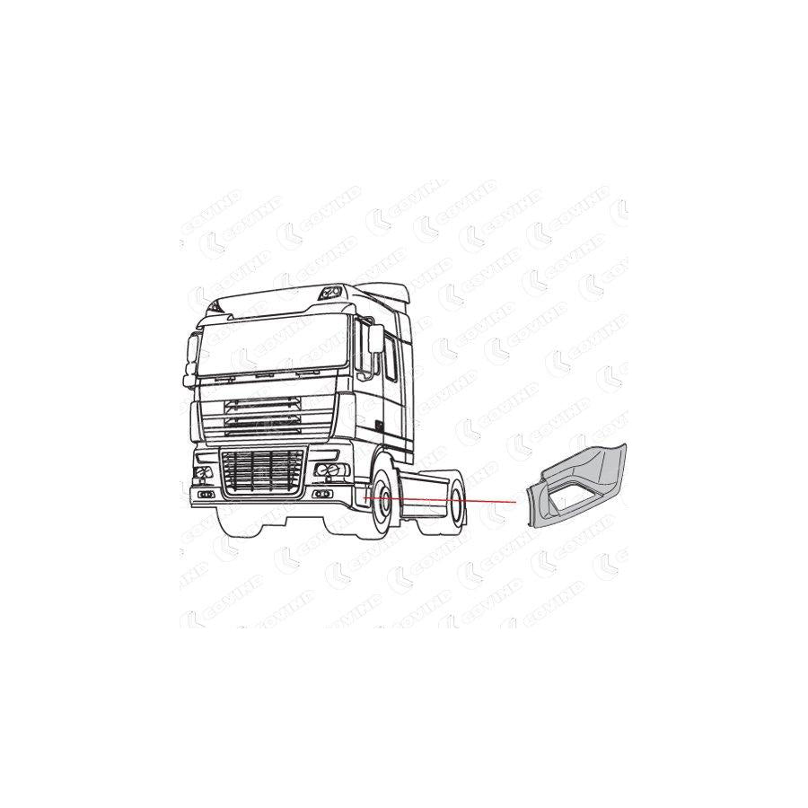 Covind Xf5/245 Rocker Panel