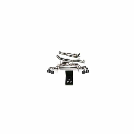 Armytrix NI35S-BF NI35SS-BQC12 Valvetronic 102mm Race Exhaust System Nissan GT-R R35 2007-2021 with Quad Carbon Fiber 5"