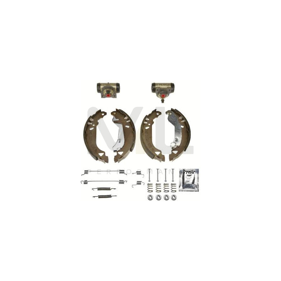 TRW Brake Kit BK1733 Brake Shoe Set with wheel brake cylinder | ML Performance Car Parts