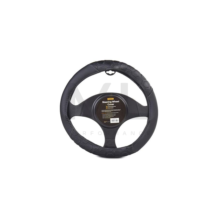 RIDEX 4791A0132 Steering wheel cover Black, Ø: 37-39cm