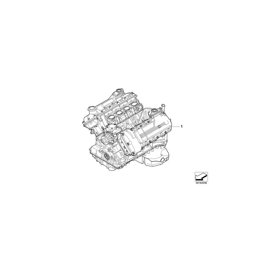Genuine BMW 11002303727 E92 E90 Short Engine S65B40A (Inc. M3) | ML Performance US Car Parts