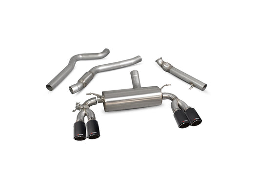 Scorpion SBM075CF BMW M2 F87 Cat-Back System With Electronic Valve | ML Performance US US