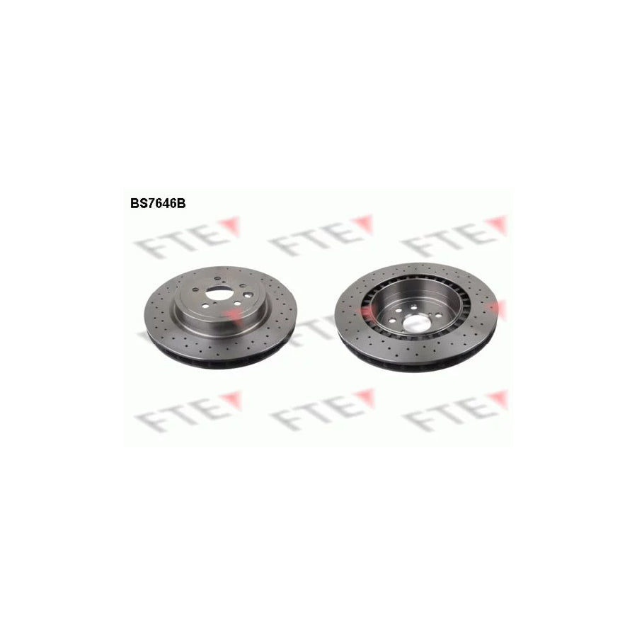 FTE 9081287 Brake Disc for Lexus Is II Saloon (Xe20)