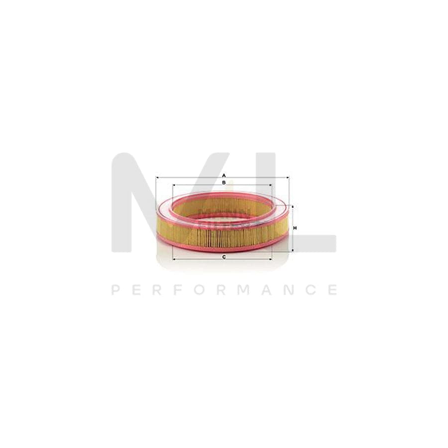 MANN-FILTER C 2863 Air Filter Filter Insert