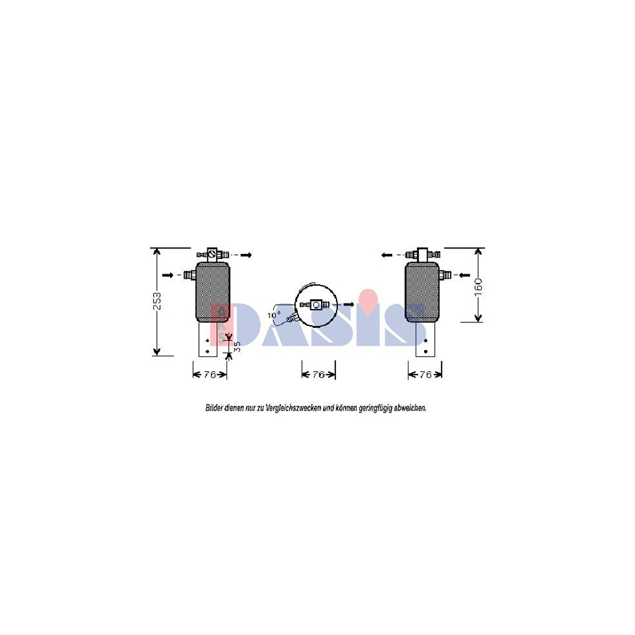 AKS Dasis 800210N Dryer, Air Conditioning
