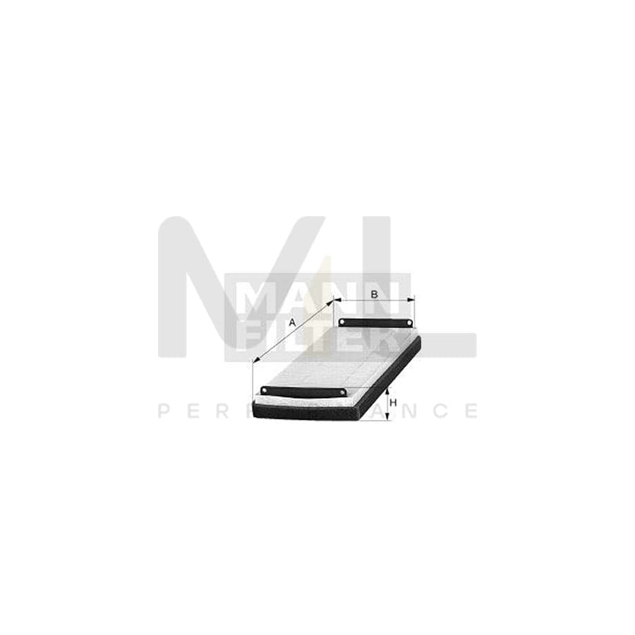 MANN-FILTER CU 2038 Pollen filter Particulate Filter