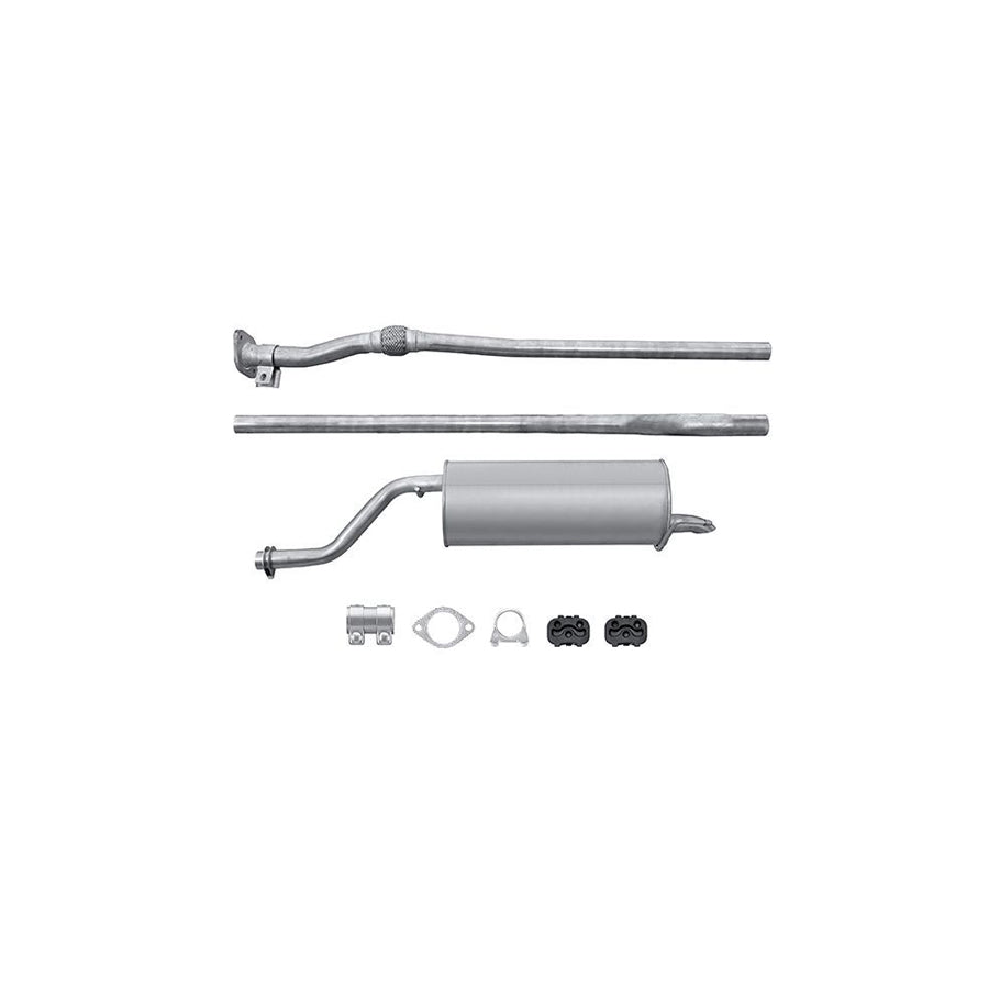 Hella 8LD 366 028-731 Rear Silencer