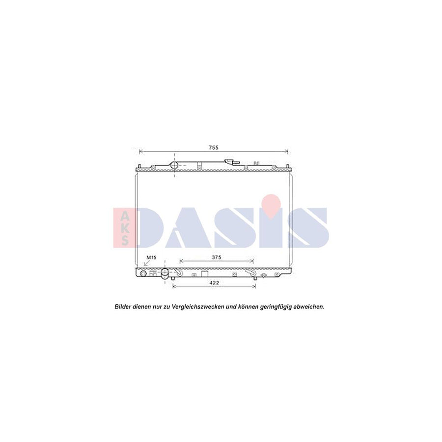 AKS Dasis 266022N Oil Cooler, Retarder