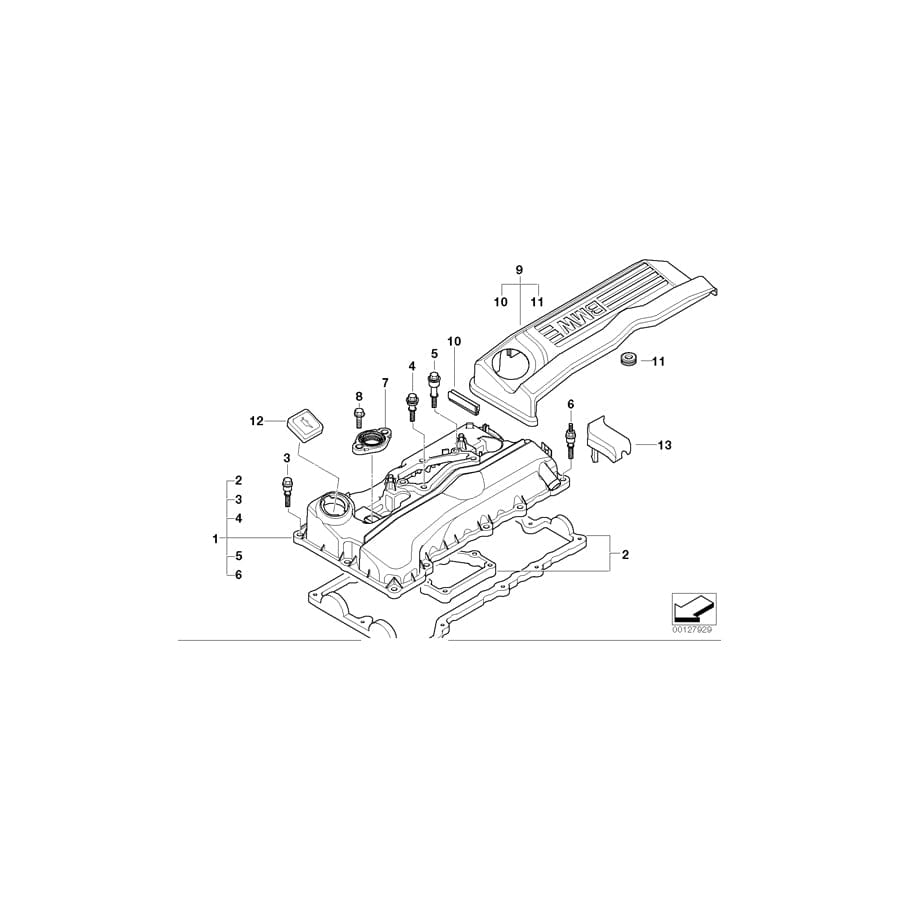 Genuine BMW 11127578325 E82 E91 E92 Collar Screw (Inc. 318i, 118i & X1 18i) | ML Performance UK Car Parts